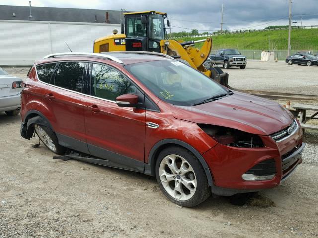 1FMCU0JX2EUE51035 - 2014 FORD ESCAPE TIT RED photo 1