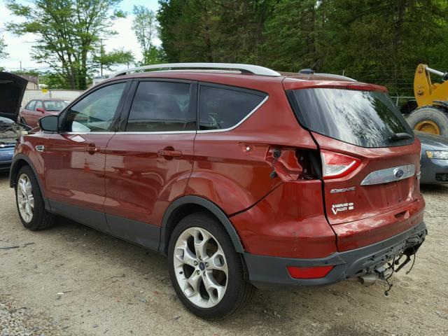 1FMCU0JX2EUE51035 - 2014 FORD ESCAPE TIT RED photo 3