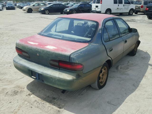1Y1SK5366RZ072583 - 1994 GEO PRIZM BASE 蓝色 照片 4