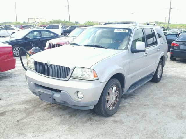 5LMEU68HX3ZJ45689 - 2003 LINCOLN AVIATOR 灰色 照片 2