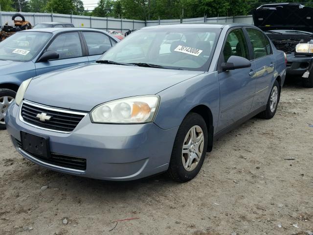 1G1ZS58F97F154990 - 2007 CHEVROLET MALIBU LS ლურჯი ფოტო 2