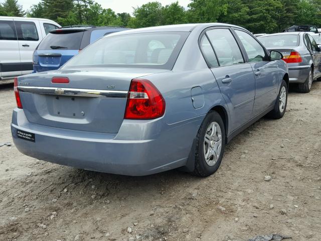 1G1ZS58F97F154990 - 2007 CHEVROLET MALIBU LS ლურჯი ფოტო 4