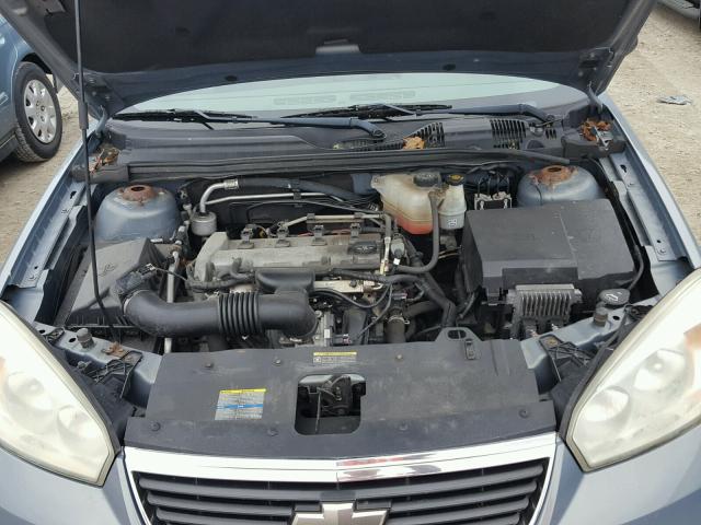 1G1ZS58F97F154990 - 2007 CHEVROLET MALIBU LS ლურჯი ფოტო 7