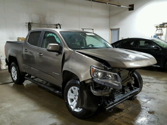 1GCGTCEN5H1188662 - 2017 CHEVROLET COLORADO L BROWN photo 1
