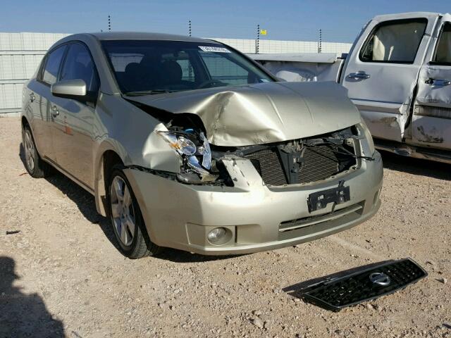 3N1AB61E08L652503 - 2008 NISSAN SENTRA 2.0 BEIGE photo 1