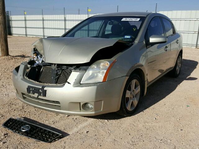 3N1AB61E08L652503 - 2008 NISSAN SENTRA 2.0 BEIGE photo 2