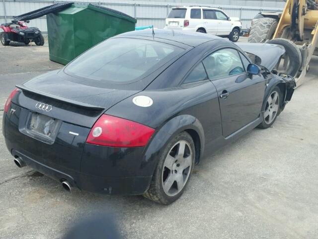 TRUWT28N911024604 - 2001 AUDI TT QUATTRO BLACK photo 4