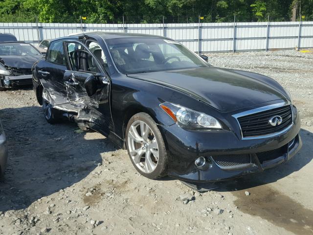 JN1BY1AP7DM513864 - 2013 INFINITI M37 BLACK photo 1