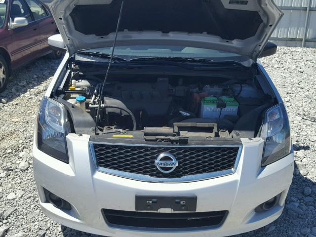 3N1AB6AP2CL754864 - 2012 NISSAN SENTRA 2.0 SILVER photo 7