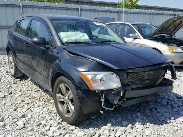 1B3CB3HA7AD615520 - 2010 DODGE CALIBER MA BLACK photo 1