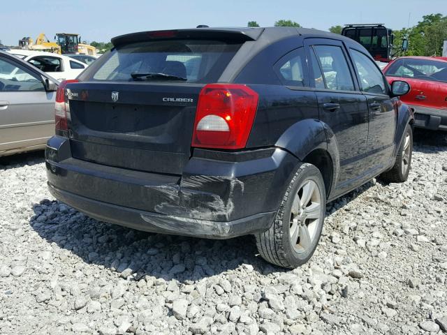 1B3CB3HA7AD615520 - 2010 DODGE CALIBER MA BLACK photo 4