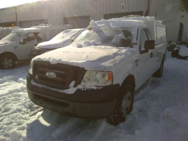 1FTRF12278KB95007 - 2008 FORD F150 WHITE photo 2