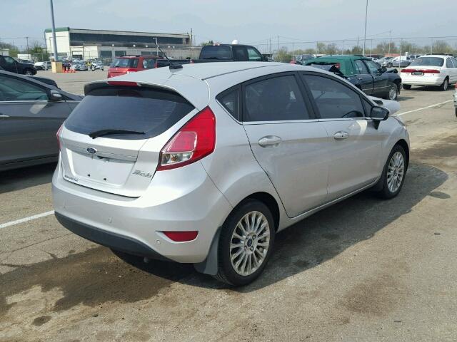 3FADP4FJ0EM123070 - 2014 FORD FIESTA TIT SILVER photo 4