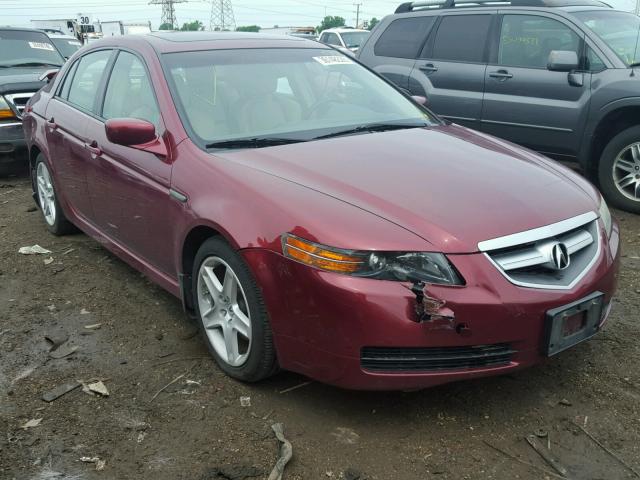 19UUA66266A010370 - 2006 ACURA 3.2TL MAROON photo 1