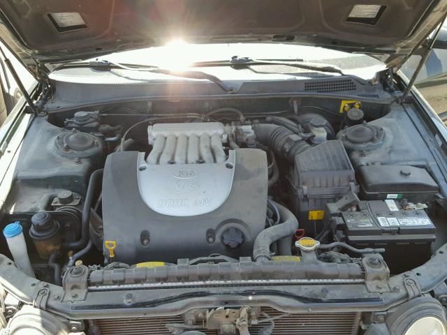 KNAGD128435226753 - 2003 KIA OPTIMA GREEN photo 7