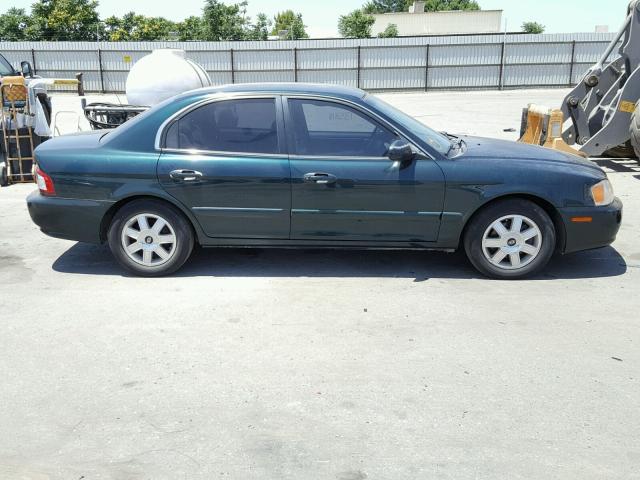 KNAGD128435226753 - 2003 KIA OPTIMA GREEN photo 9