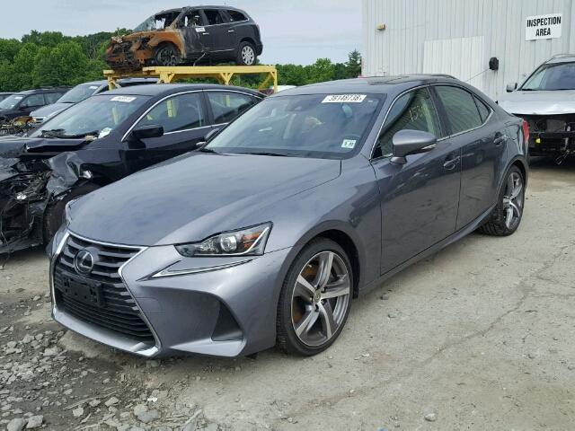 JTHCM1D20H5018773 - 2017 LEXUS IS 300 GRAY photo 2