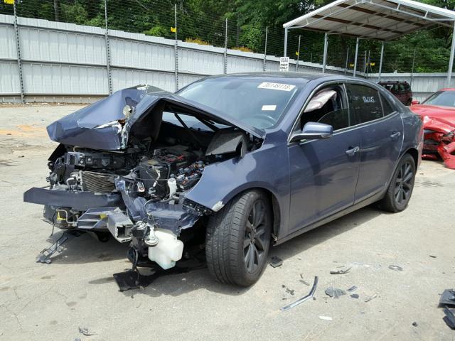1G11H5SL9EF230683 - 2014 CHEVROLET MALIBU LTZ 蓝色 照片 2