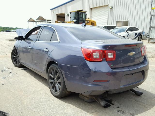 1G11H5SL9EF230683 - 2014 CHEVROLET MALIBU LTZ 蓝色 照片 3