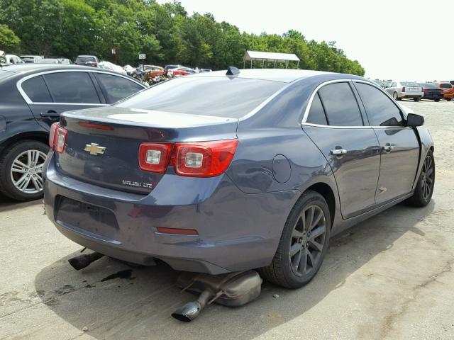 1G11H5SL9EF230683 - 2014 CHEVROLET MALIBU LTZ 蓝色 照片 4