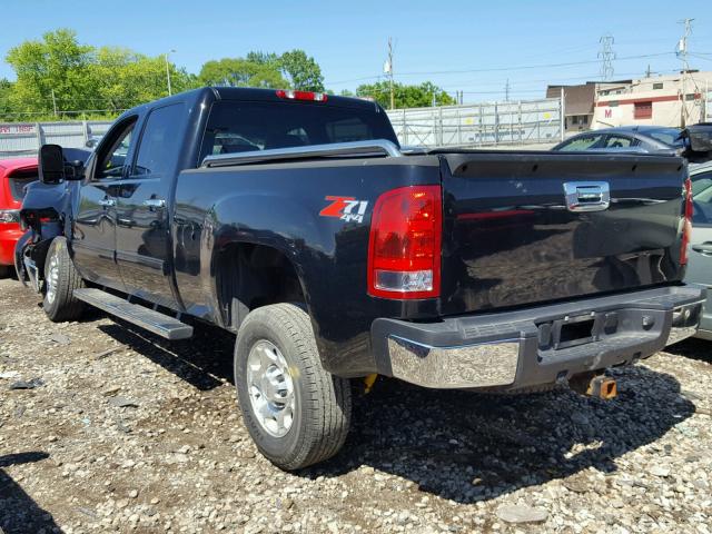 1GT4K1BG2AF154476 - 2010 GMC SIERRA K25 BLACK photo 3