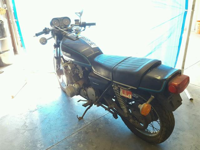 0000000GS75034265 - 1977 SUZUKI GS750 BLUE photo 3