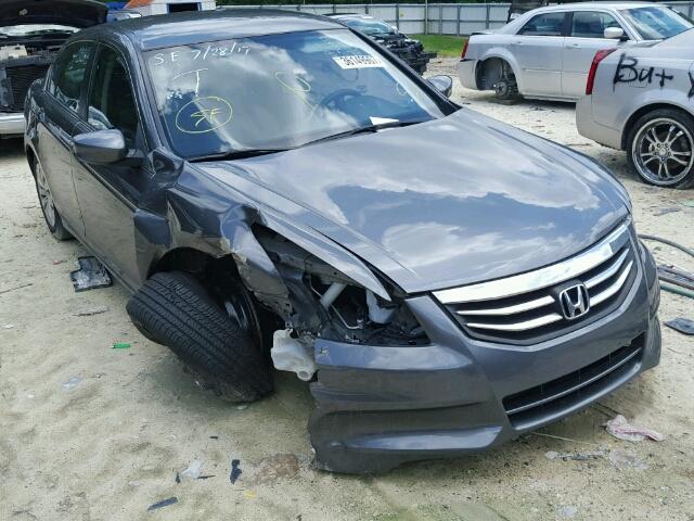 1HGCP2F32CA021549 - 2012 HONDA ACCORD LX GRAY photo 1