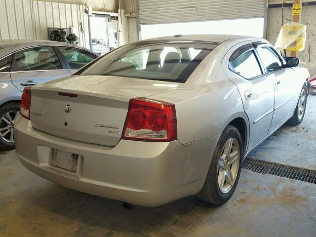 2B3KA33V79H590450 - 2009 DODGE CHARGER SX SILVER photo 4