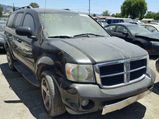 1D8HD58N77F532178 - 2007 DODGE DURANGO LI BLACK photo 1