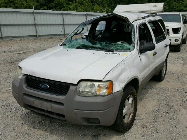 1FMYU02832KC08110 - 2002 FORD ESCAPE XLS WHITE photo 2