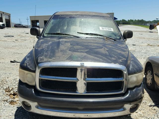 1D7HA18N92S622440 - 2002 DODGE RAM 1500 BLACK photo 9