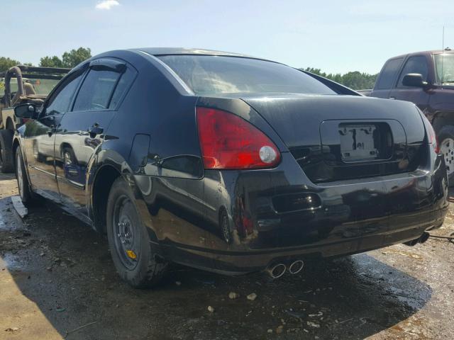 1N4BA41EX5C844064 - 2005 NISSAN MAXIMA SE BLACK photo 3