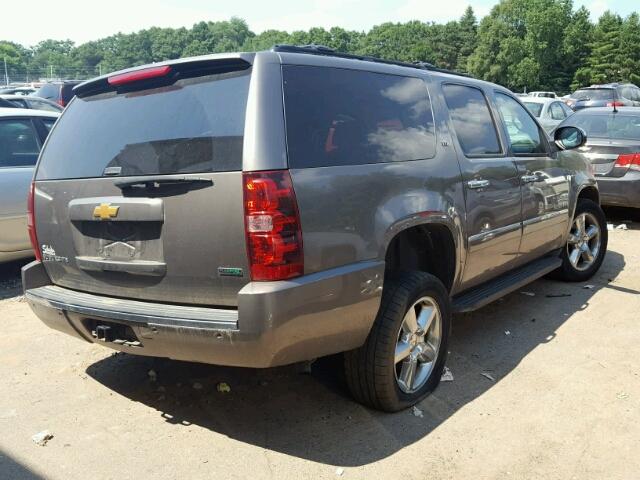 1GNSKKE79CR136980 - 2012 CHEVROLET K1500 SUBU GRAY photo 4