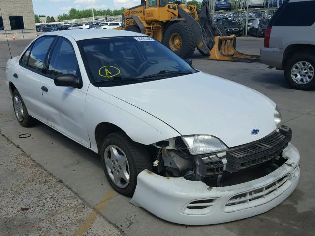 1G1JC524517223385 - 2001 CHEVROLET CAVALIER B WHITE photo 1