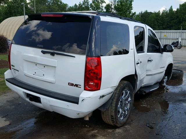 1GKFC33009R120036 - 2009 GMC YUKON SLT WHITE photo 4