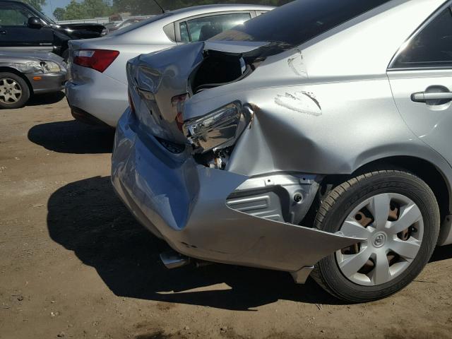 4T1BK46K57U034985 - 2007 TOYOTA CAMRY NEW SILVER photo 9
