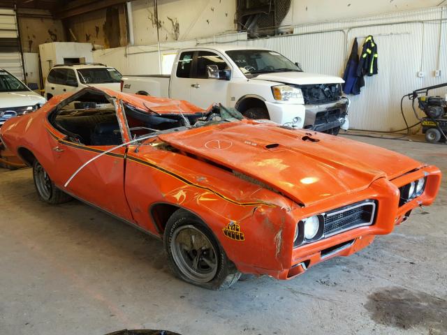 242379Z103316 - 1969 PONTIAC GTO ORANGE photo 1