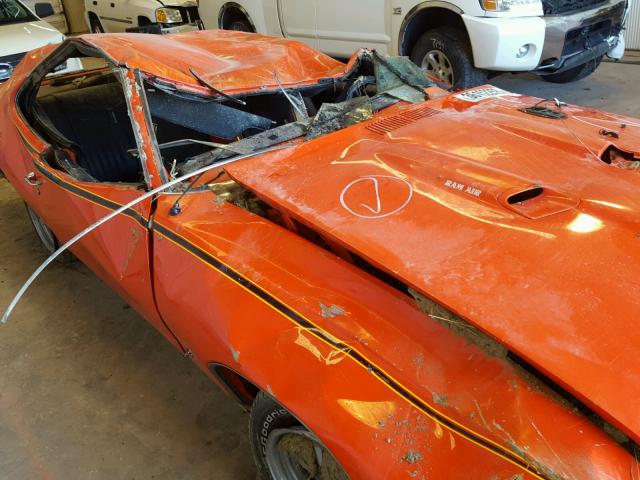 242379Z103316 - 1969 PONTIAC GTO ORANGE photo 9