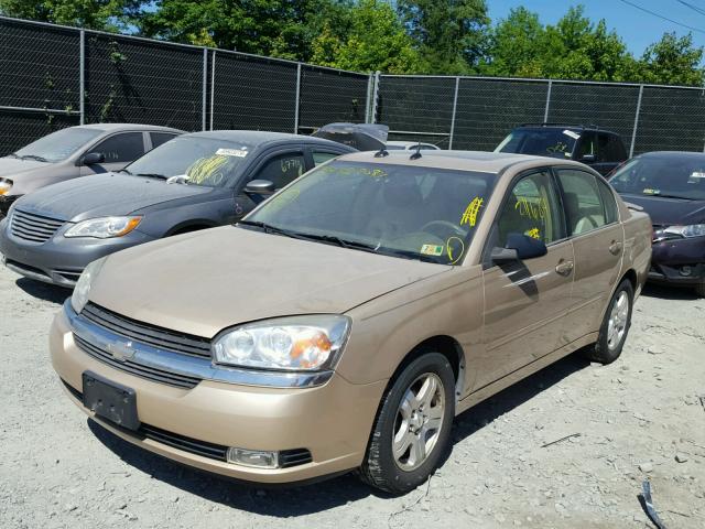 1G1ZU54805F157260 - 2005 CHEVROLET MALIBU LT GOLD photo 2