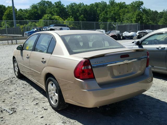 1G1ZU54805F157260 - 2005 CHEVROLET MALIBU LT GOLD photo 3