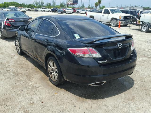 1YVHP81B595M51352 - 2009 MAZDA 6 S BLACK photo 3