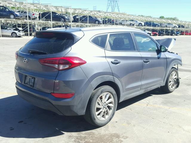 KM8J33A43GU118363 - 2016 HYUNDAI TUCSON LIM GRAY photo 4