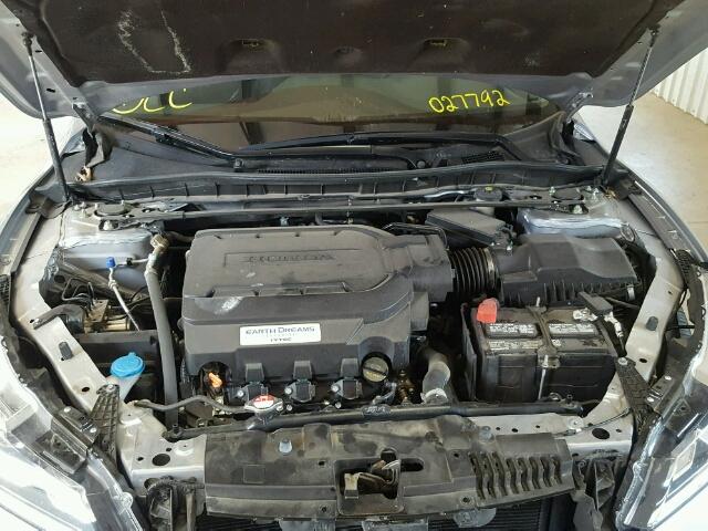 1HGCR3F84HA027792 - 2017 HONDA ACCORD EXL SILVER photo 7