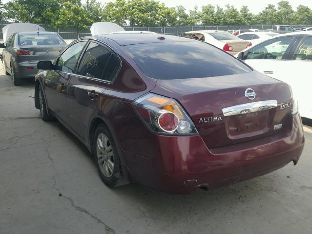 1N4AL2AP1AN470065 - 2010 NISSAN ALTIMA BAS MAROON photo 3