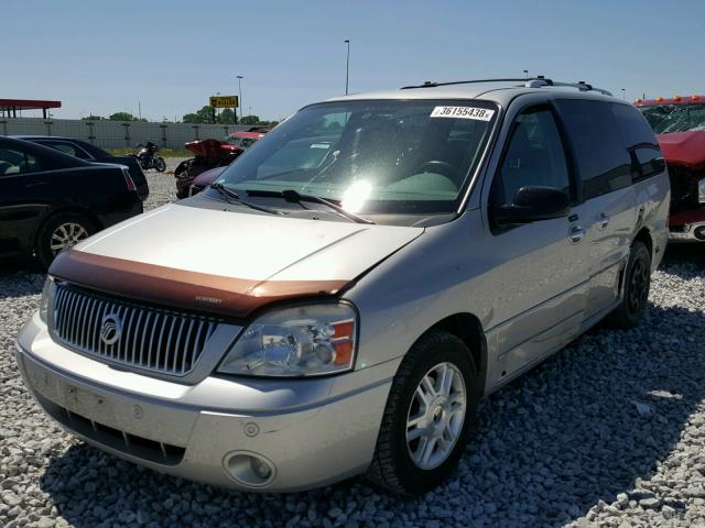 2MRDA20284BJ05561 - 2004 MERCURY MONTEREY GRAY photo 2