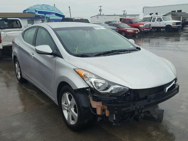 KMHDH4AE8BU158234 - 2011 HYUNDAI ELANTRA GL SILVER photo 1