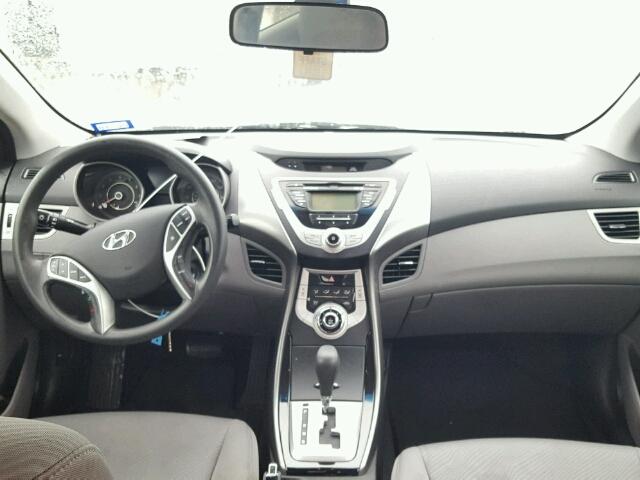 KMHDH4AE8BU158234 - 2011 HYUNDAI ELANTRA GL SILVER photo 9