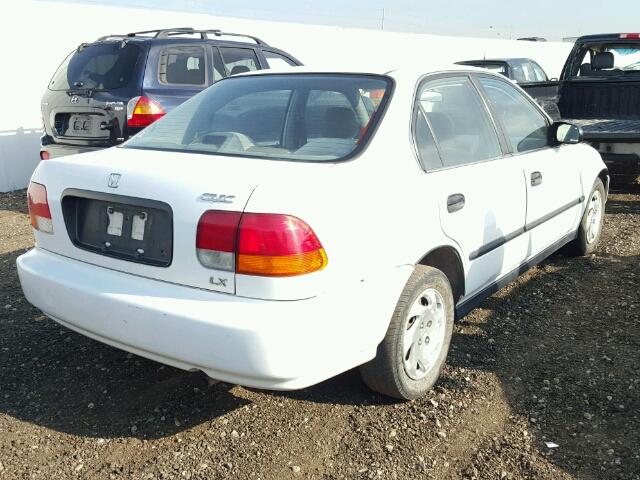 JHMEJ6574VS021679 - 1997 HONDA CIVIC LX WHITE photo 4