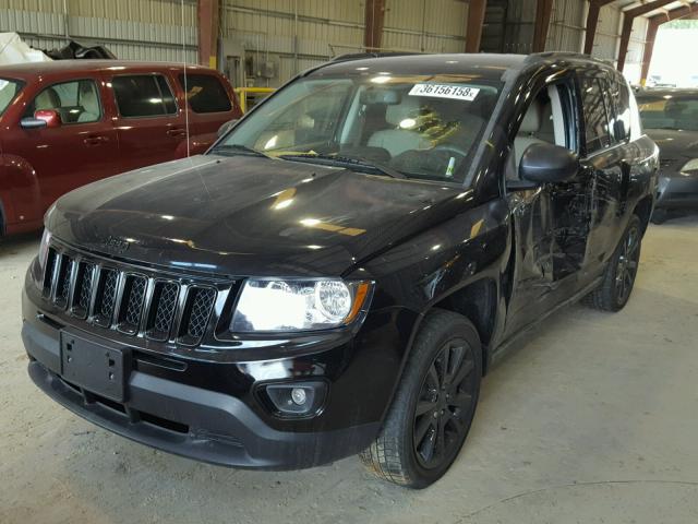 1C4NJCBAXED679138 - 2014 JEEP COMPASS SP BLACK photo 2