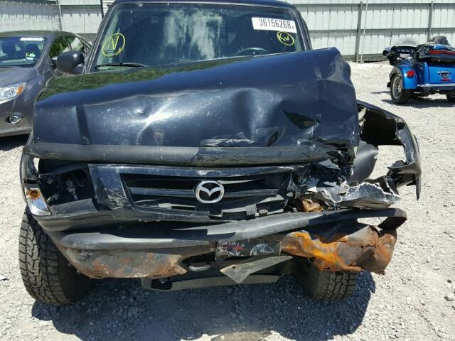 4F4ZR17E41TM14264 - 2001 MAZDA B4000 CAB BLACK photo 7